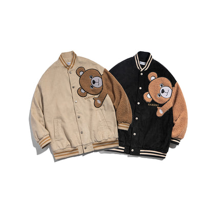 Japanese Retro Bear Jacket