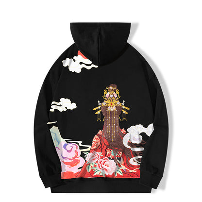 Japanese Embroidered Hoodie