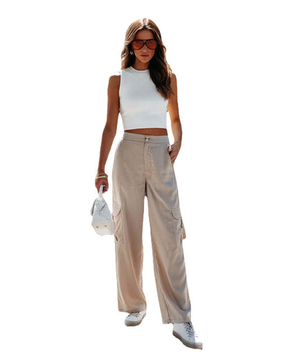 Cargo Pants Fashion Loose Female