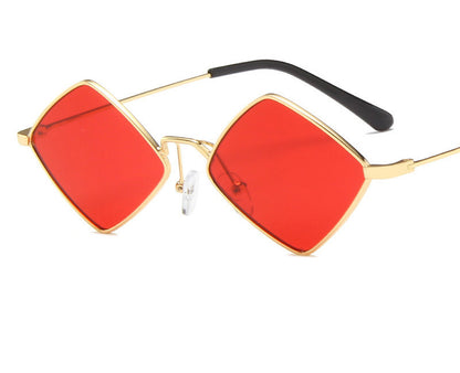 Retro Style Diamond Sunglasses