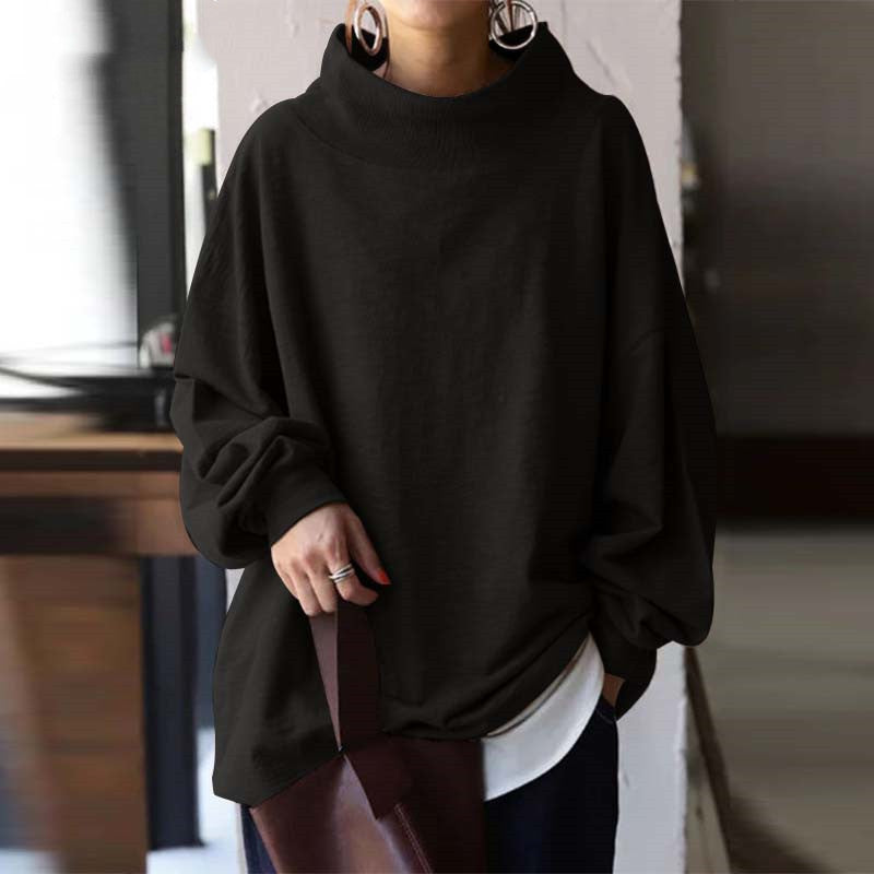 Solid Color Loose Sweater