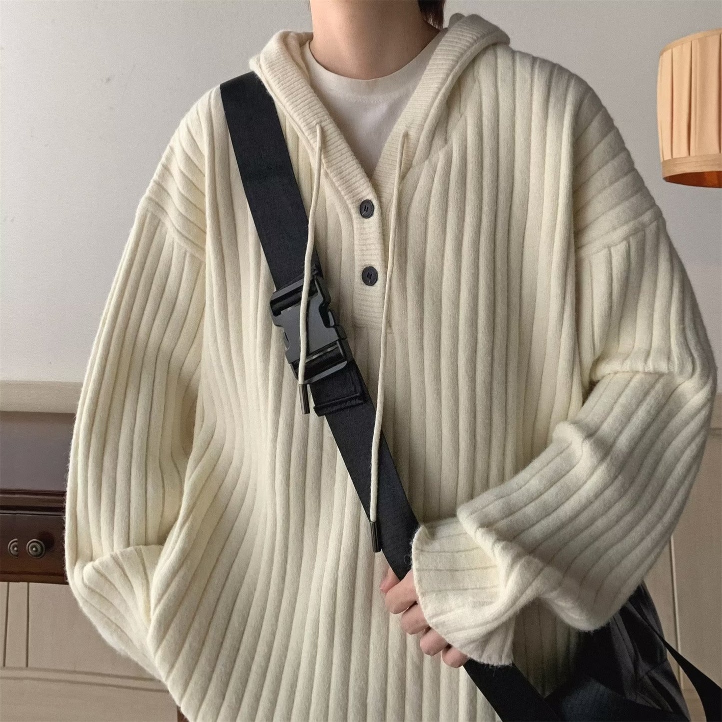 Waffle Cardigan