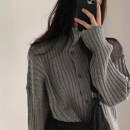 Ribbing Warm Sweater