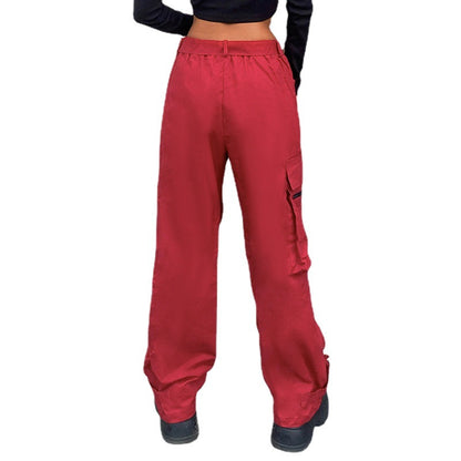 Red Cargo Pants