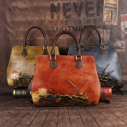 Cowhide Handbag