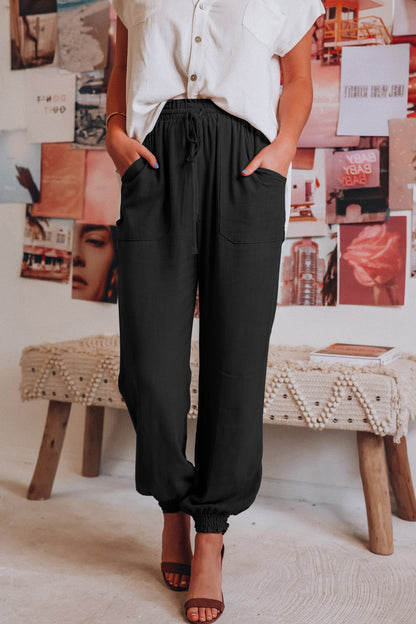 Lantern Linen Pants