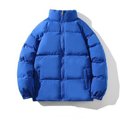 Solid Color Puffer Jacket