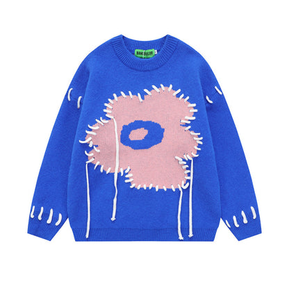 Flower Pullover Sweater