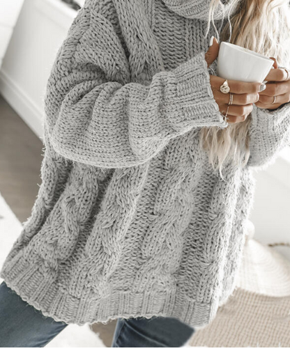 Turtleneck Knit Sweater