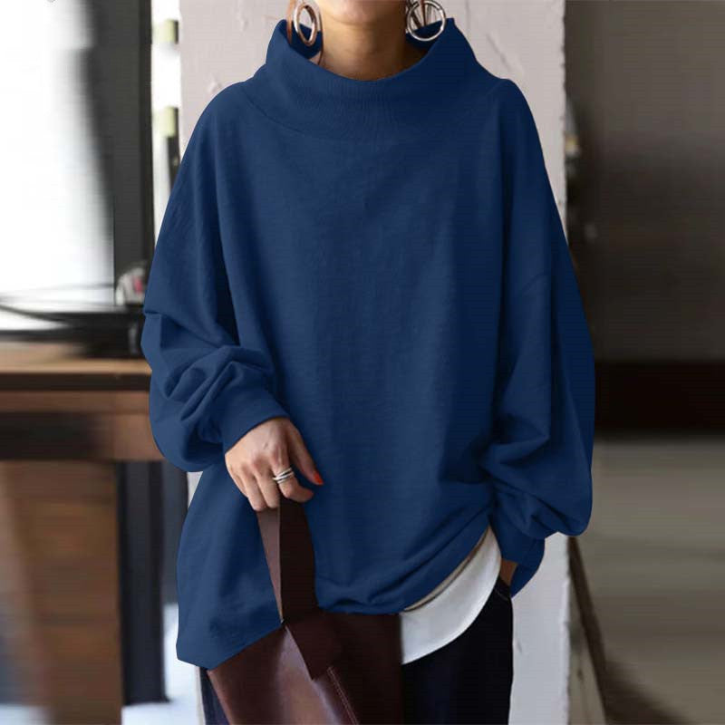 Solid Color Loose Sweater