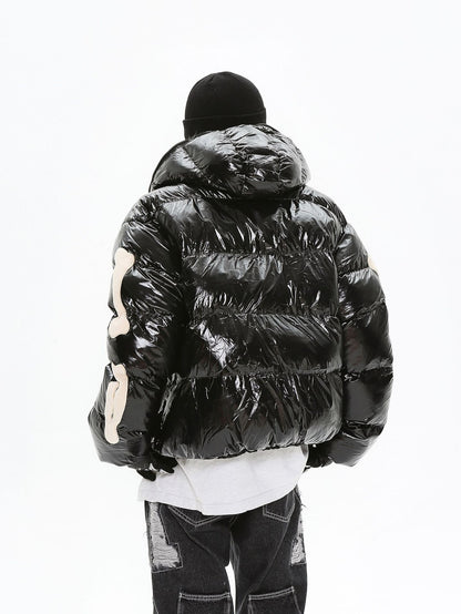 Glossy Puffer Jacket